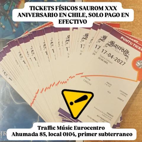 Saurom XXX Anniversary in Chile