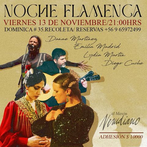 Noche Flamenca en El Mesón Nerudiano