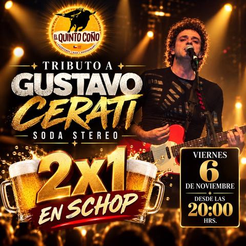Tributo a Gustavo Cerati y Soda Stereo