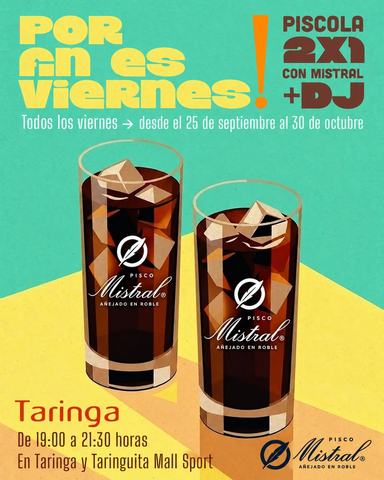 Happy Fridays - DJ Set + Piscola 2x1
