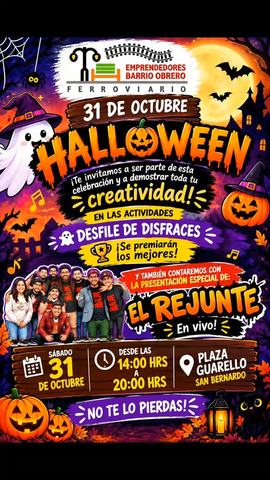 Halloween Barrio Obrero Ferroviario
