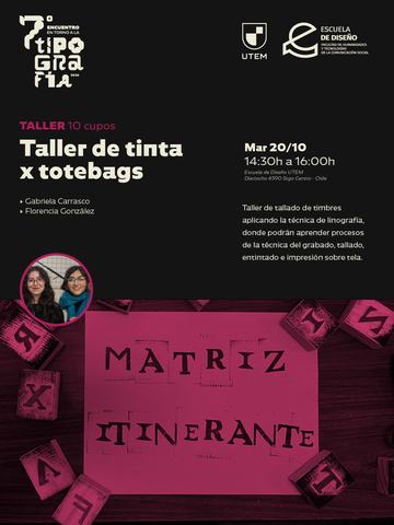 Taller de tinta x totebags