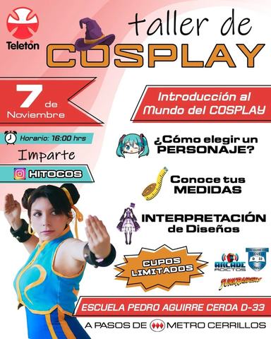 Taller de Cosplay con Hitocos