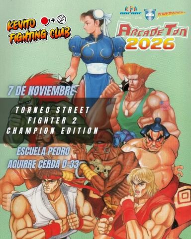 Arcadeton 2026: Street Fighter II Tournament
