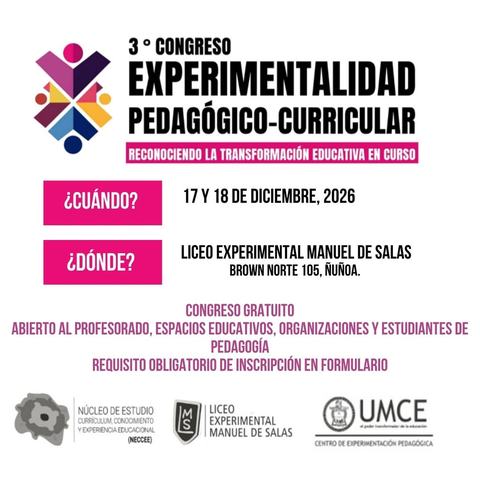 3er Congreso de Experimentalidad