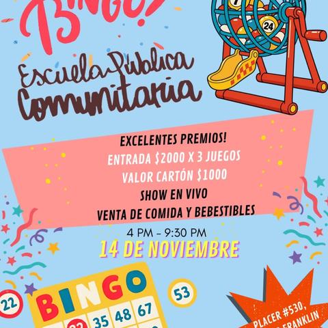 Bingo Comunidad EPC Franklin