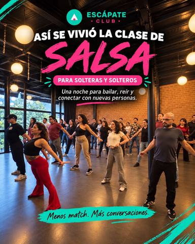 Clase de Salsa Temática Halloween