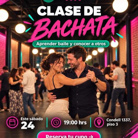 Clase de Bachata en Escápate Club