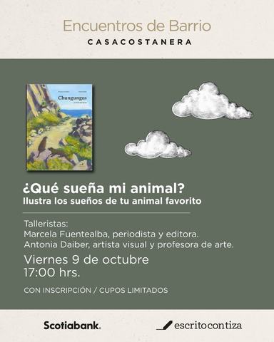 Taller ¿Qué sueña mi animal?