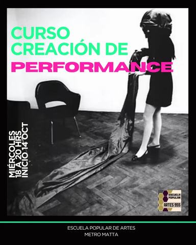 Curso Creación de Performance