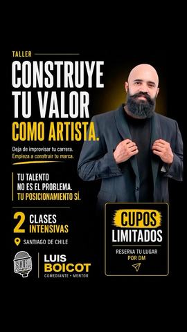 Construye tu valor como artista