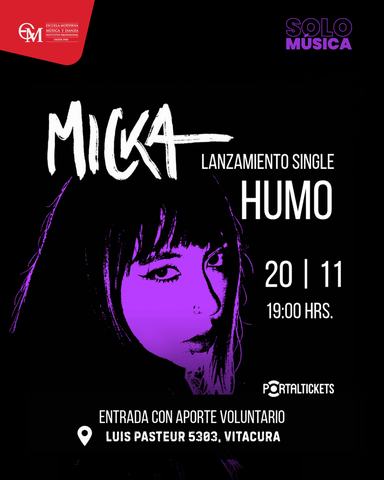 Lanzamiento Single Humo - Micka