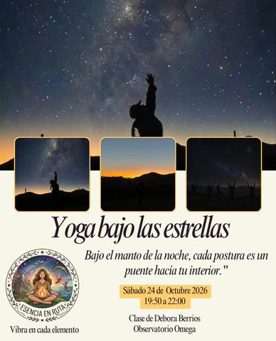 Yoga bajo las estrellas