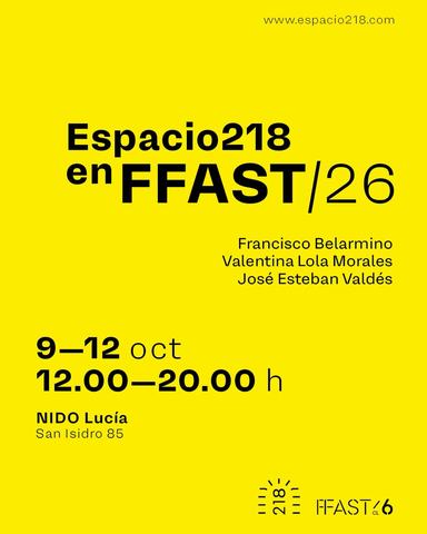 FFAST/26: Espacio218 and guest artists