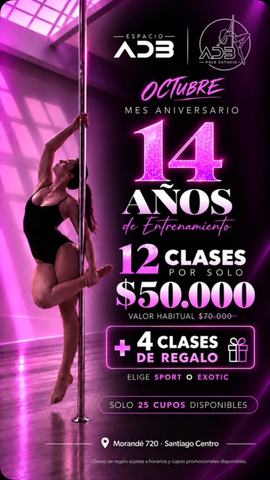 Mes Aniversario Espacio ADB: 14 años