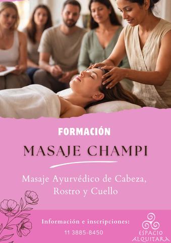 Formación Masaje Champi