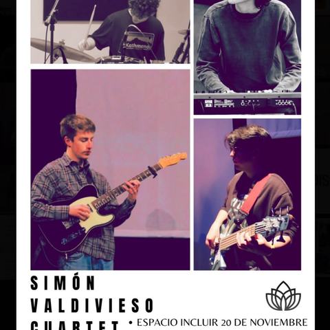 Simón Valdivieso Quartet en Espacio Incluir