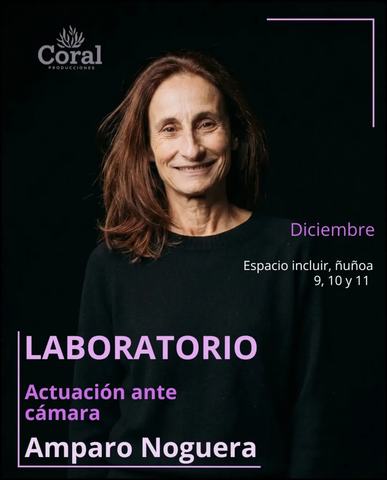 Laboratorio Intensivo Actuación Cámara