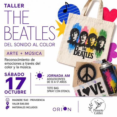 Taller The Beatles: Del Sonido al Color