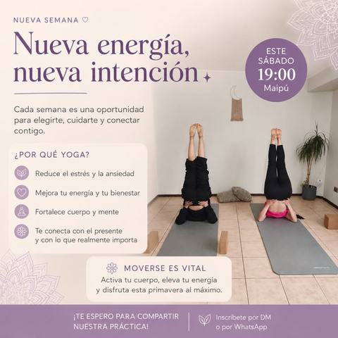 Clase de Yoga en Maipú