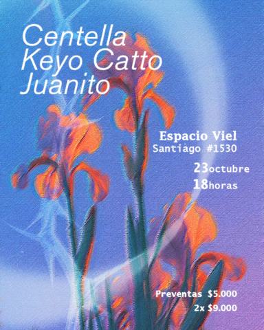 Centella, Keyo Catto y Juanito en Espacio Viel