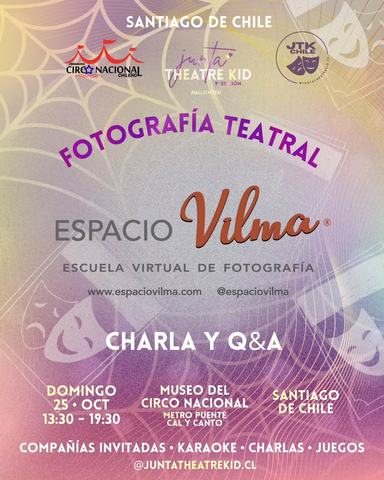 Charla Fotografía Teatral Espacio Vilma