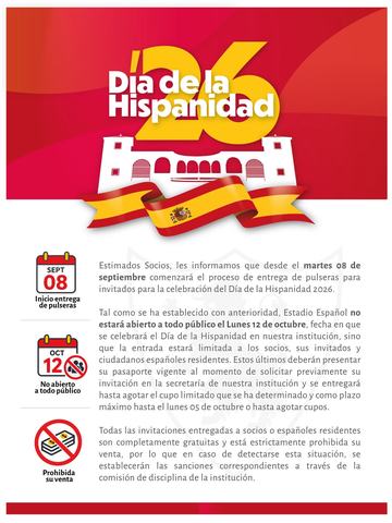Día de la Hispanidad - Evento Principal