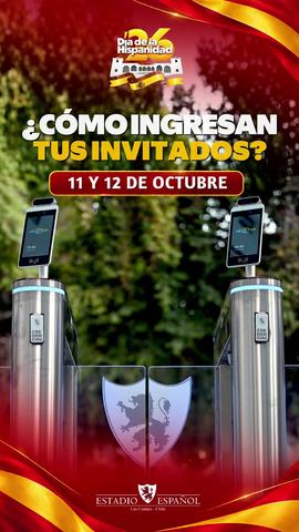 Ingreso de Invitados - Día de la Hispanidad