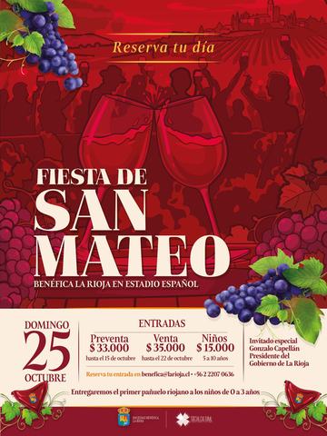 Fiesta de San Mateo - Benéfica La Rioja