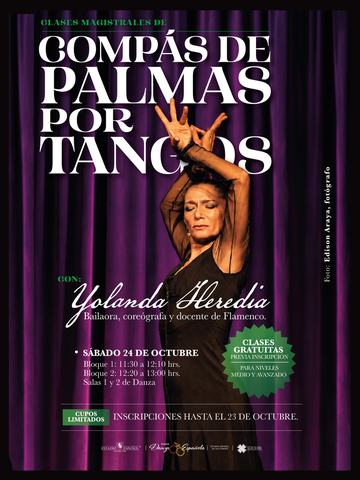 Compás de Palmas por Tangos con Yolanda Heredia