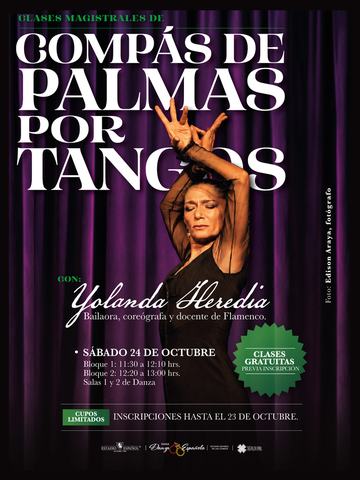 Compás de Palmas por Tangos with Yolanda Heredia