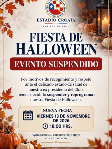 Halloween Party - Estadio Croata