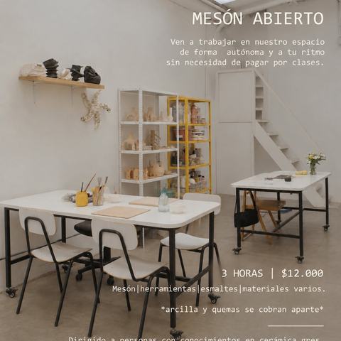 Mesón Abierto de Cerámica