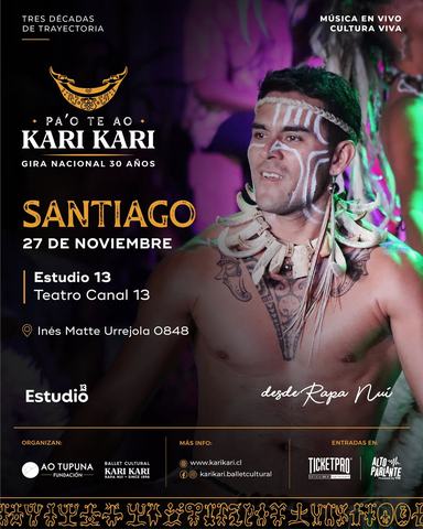 Pa'o Te Ao - Gira Nacional 30 Años