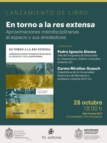 Lanzamiento libro En torno a la res extensa