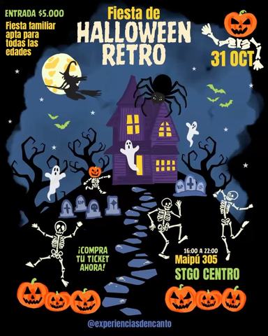 Fiesta de Halloween Retro