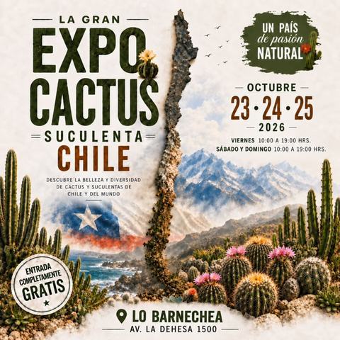 Gran Expo Cactus y Suculenta Chile