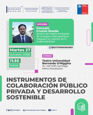 Charla: colaboración público-privada y desarrollo sostenible