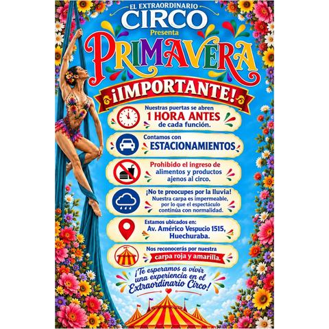 Circo Primavera - Últimas Funciones