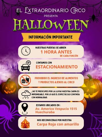El Extraordinario Circo - Halloween