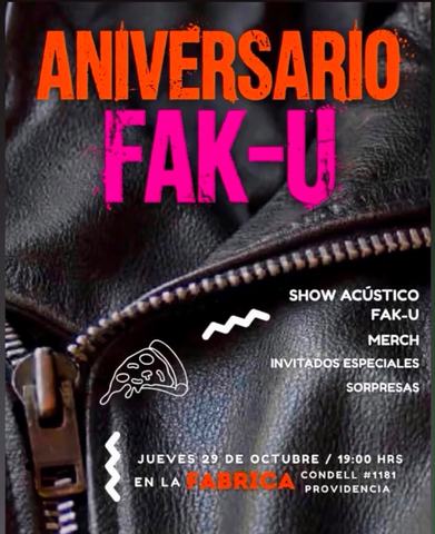 FaK-U Show Acústico Aniversario