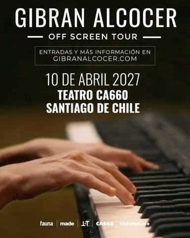 Gibran Alcocer - Off Screen Tour