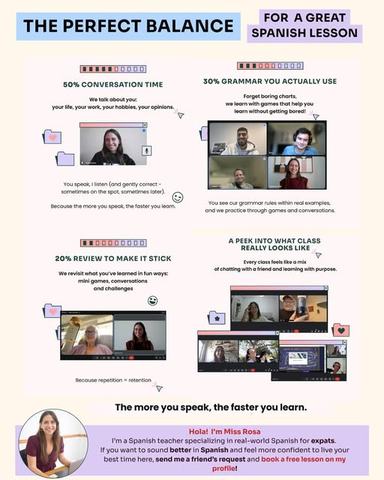Clases de Español con Miss Rosa
