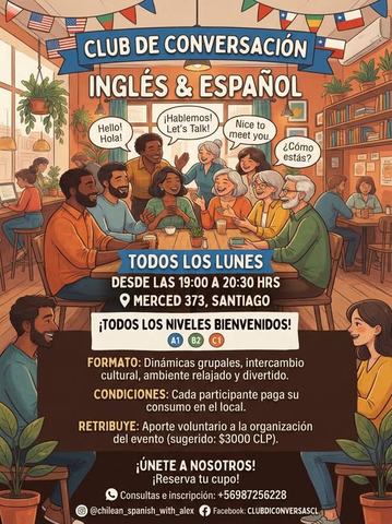 Club de Conversación Inglés y Español