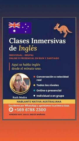 Clases Inmersivas de Inglés - Ruth Modra