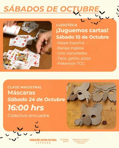Tarde de cartas en la Ludoteca