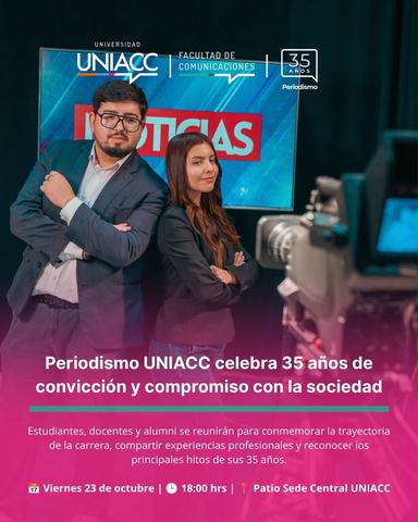 35 años Periodismo UNIACC