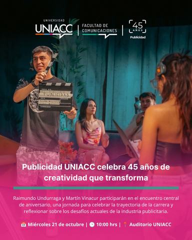 Celebración 45 años Publicidad UNIACC