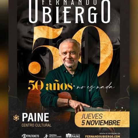 Fernando Ubiergo: 50 años no es nada