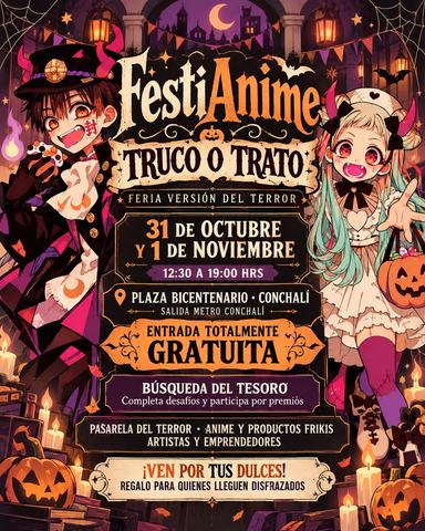 FestiAnime Truco o Trato